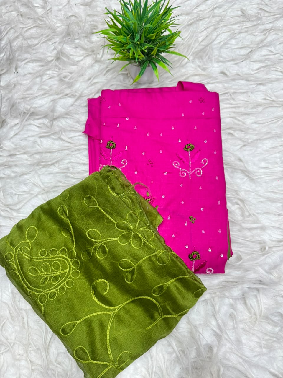 3 Piece Set Dress Material