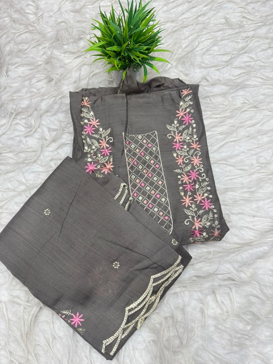 3 Piece Set Dress Material