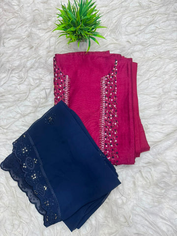 3 Piece Set Dress Material