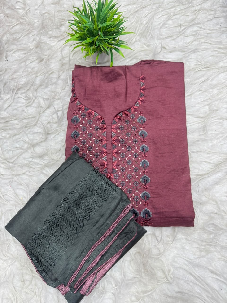 3 Piece Set Dress Material