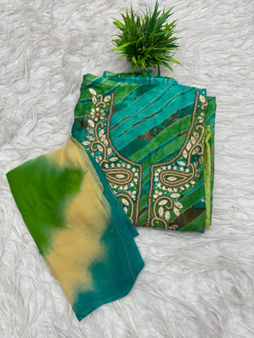 3 Piece Set Dress Material