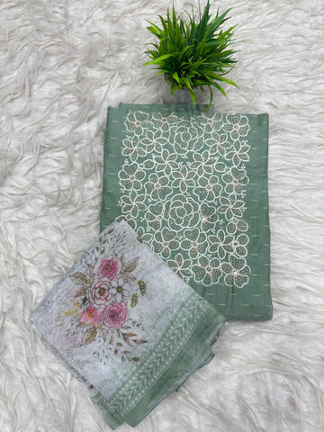3 Piece Set Dress Material