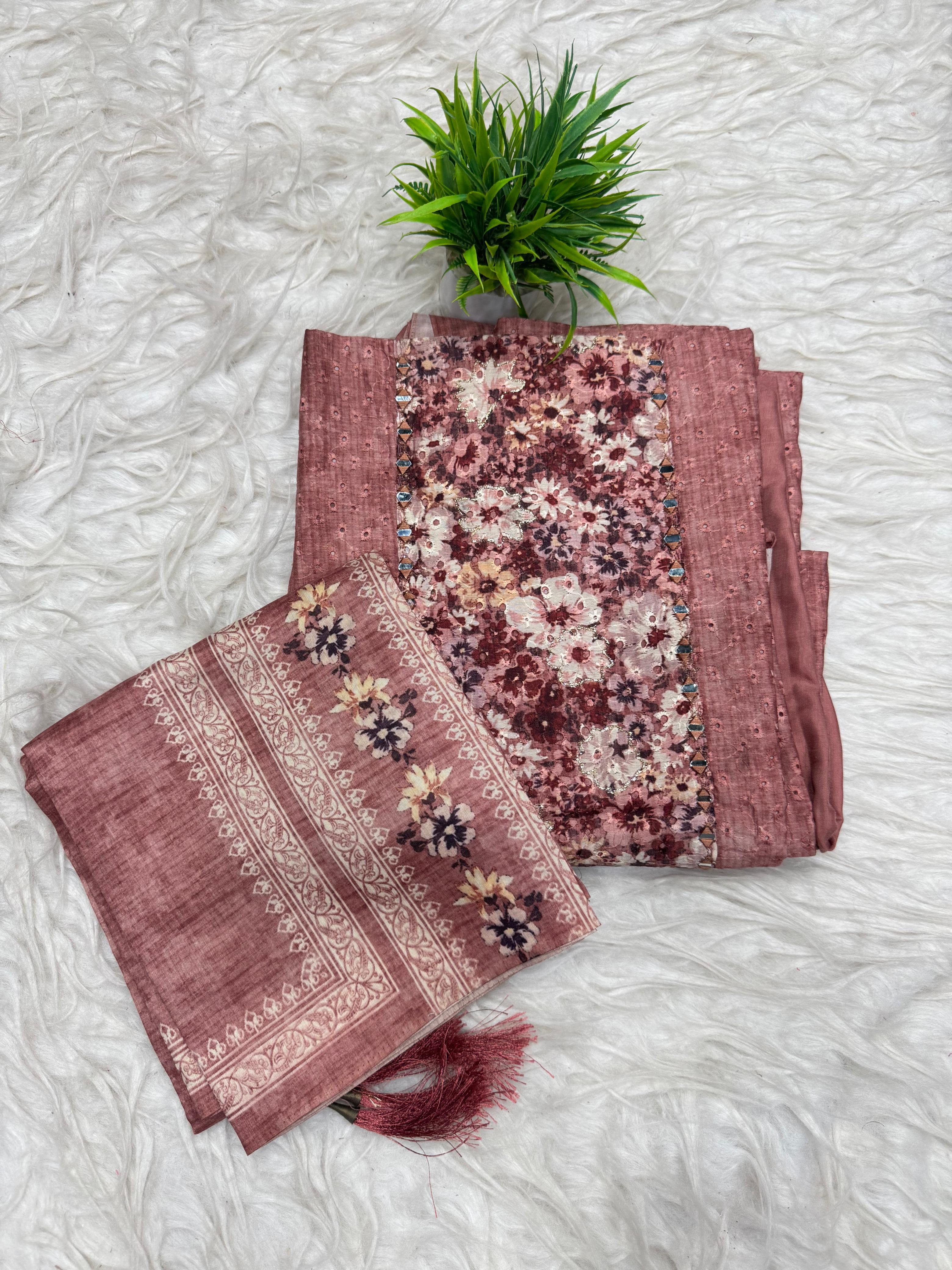3 Piece Set Dress Material