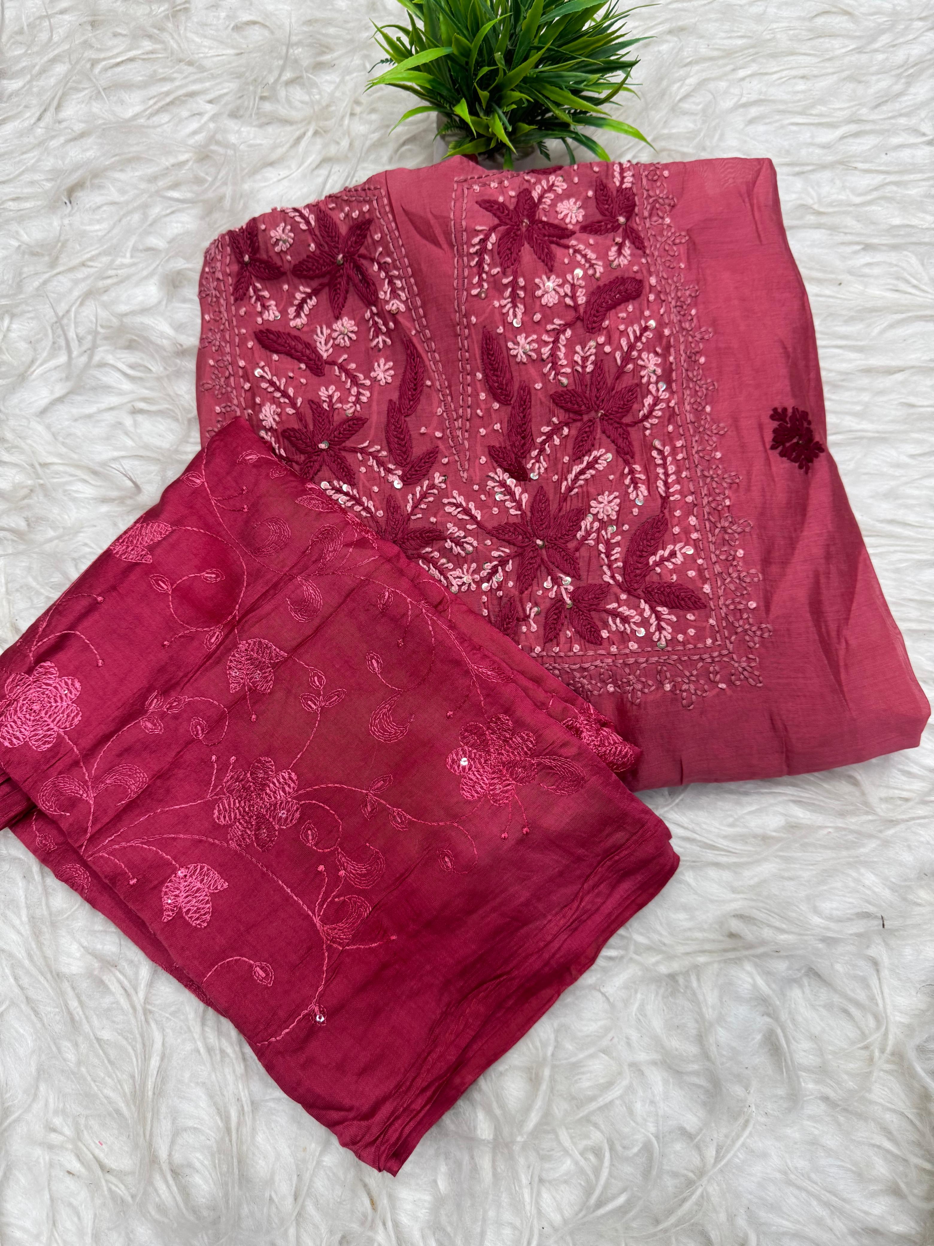 3 Piece Set Dress Material