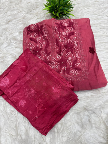 3 Piece Set Dress Material