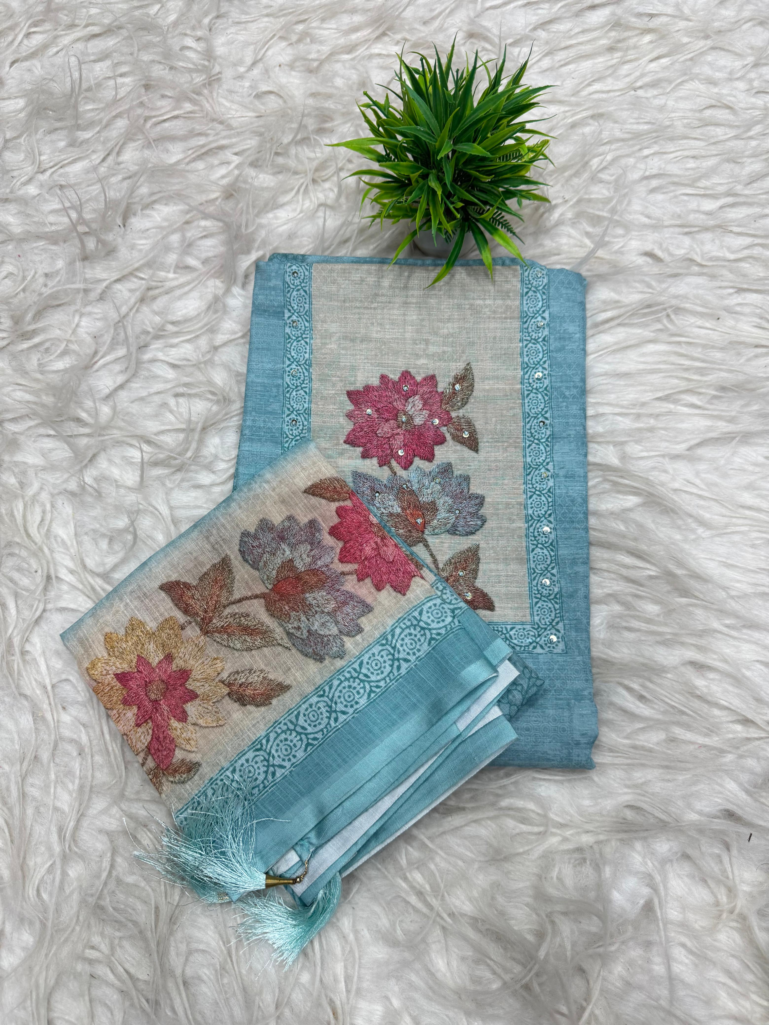 3 Piece Set Dress Material