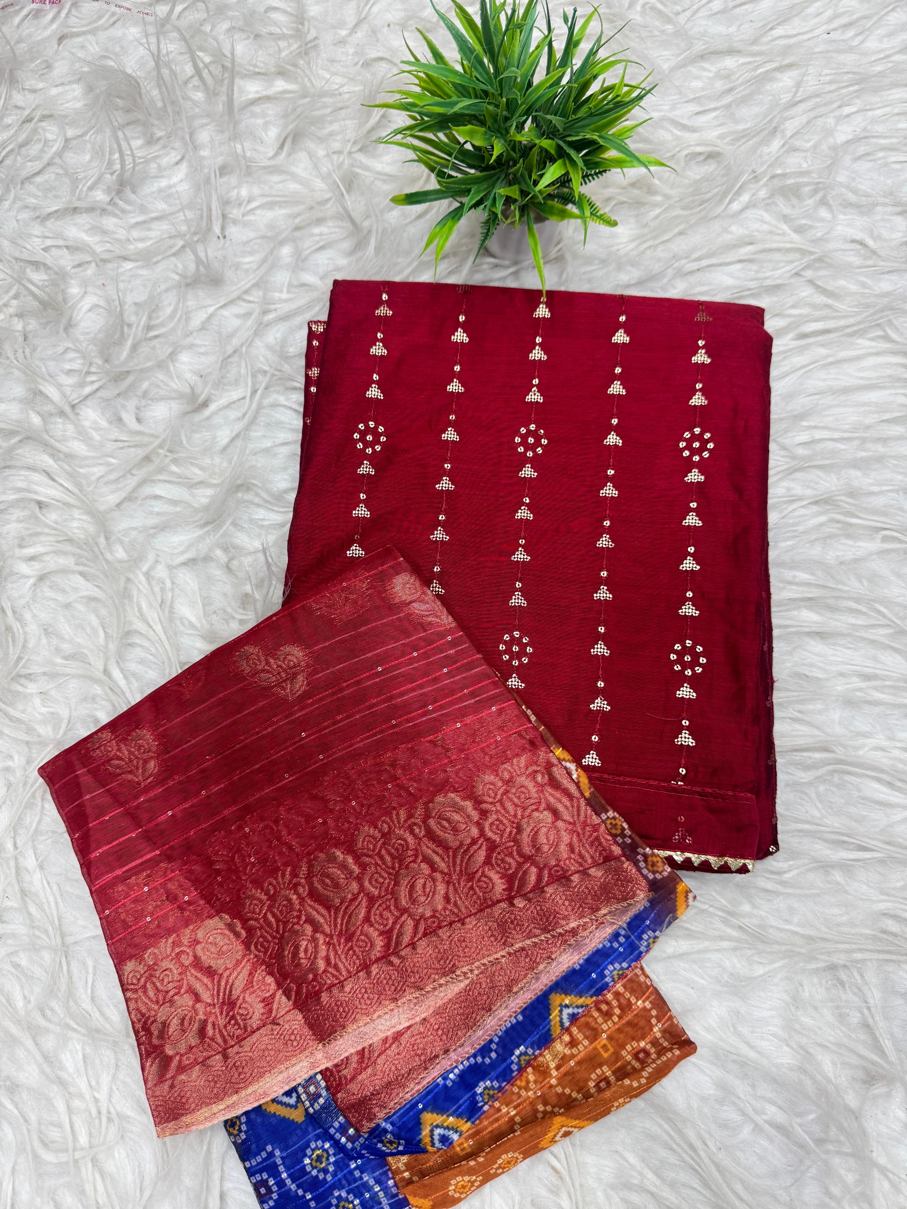 3 PCS set dress Material
