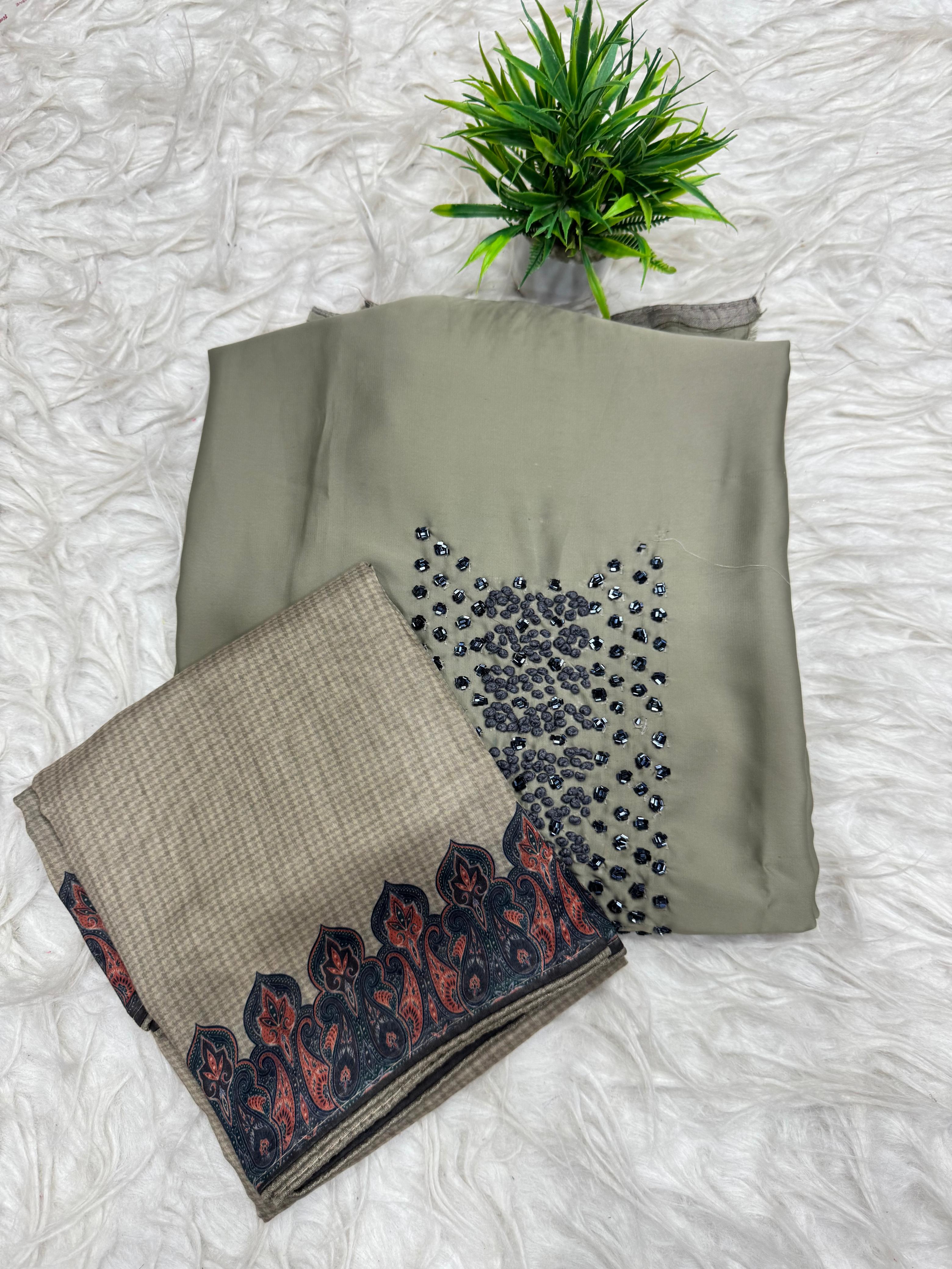 3 PCS set dress Material