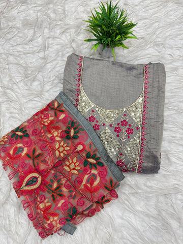 3 PCS set dress Material