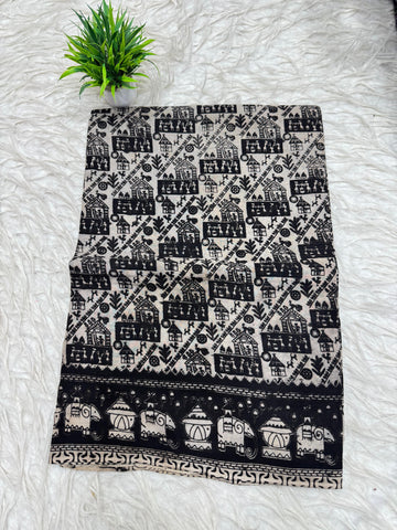 Kalamkari Saree