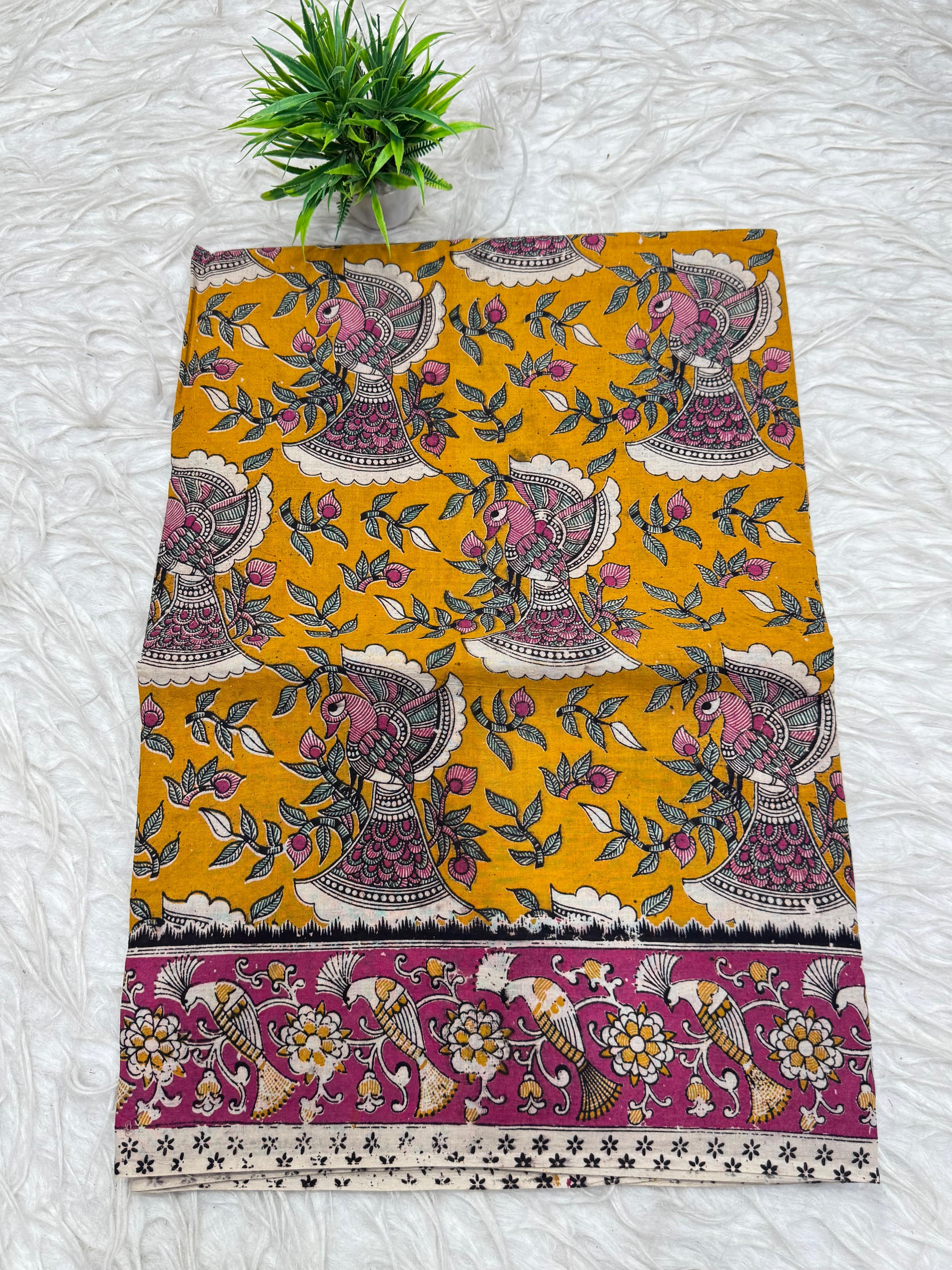 Kalamkari Saree