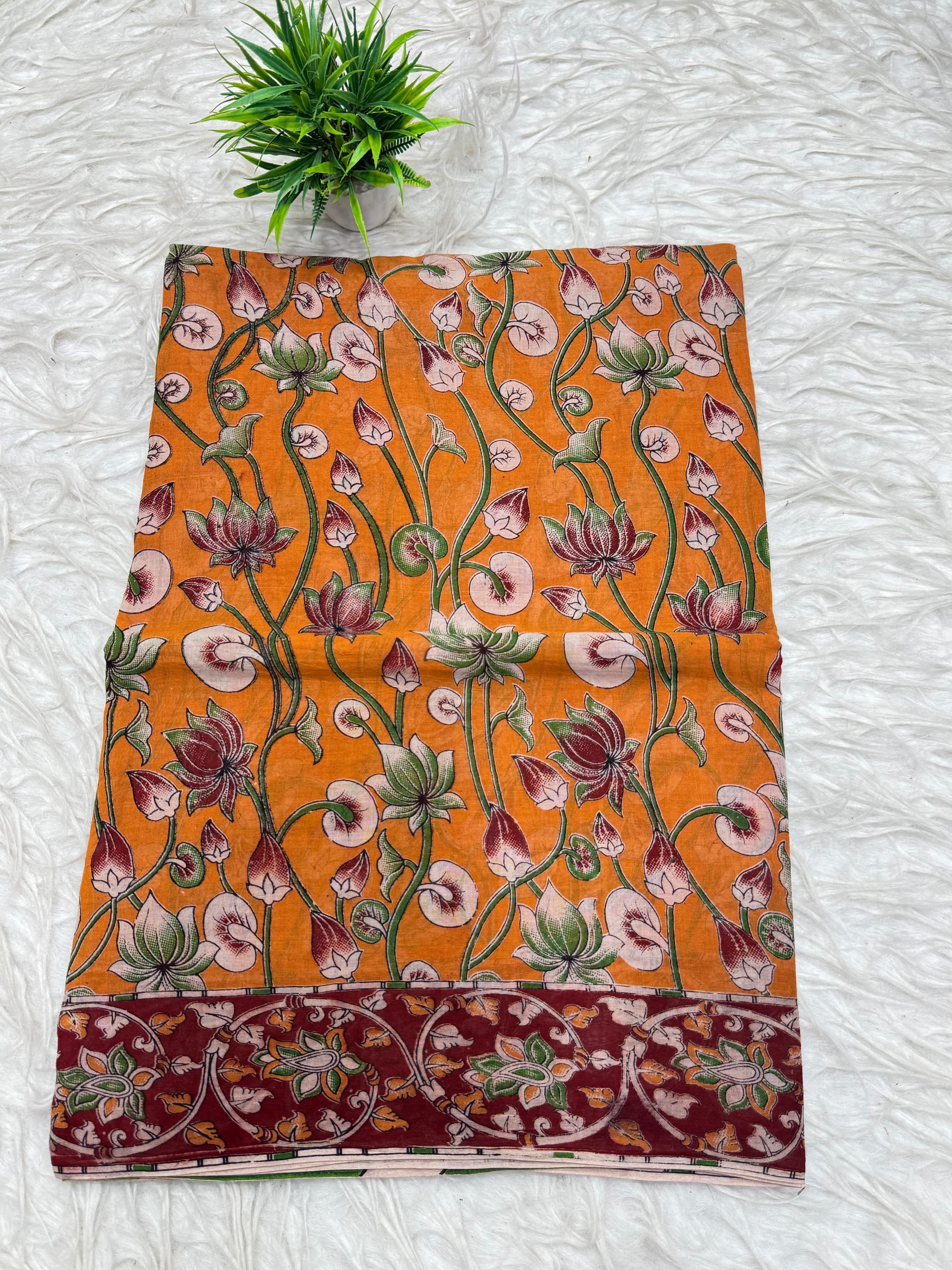 Kalamkari Saree