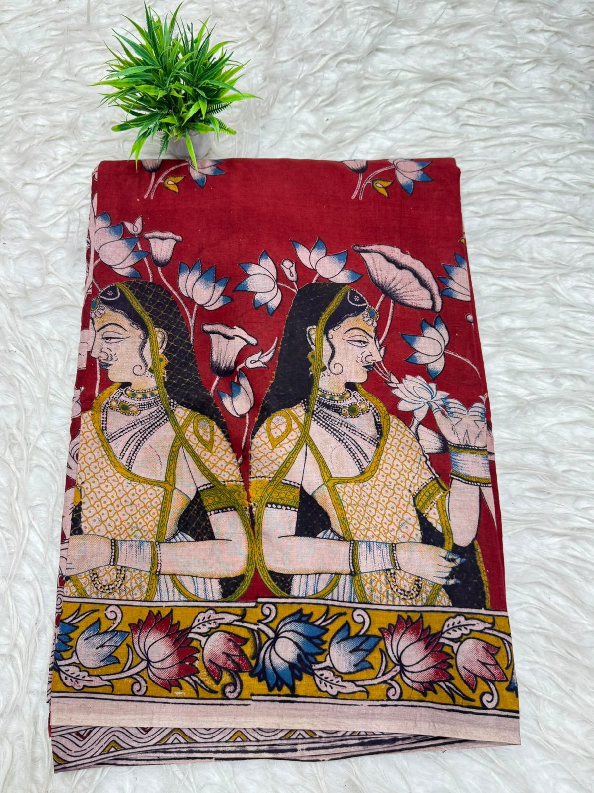 Kalamkari Saree