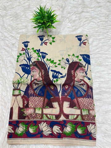 Kalamkari Saree