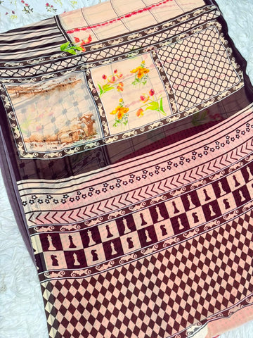 Georgette sarees