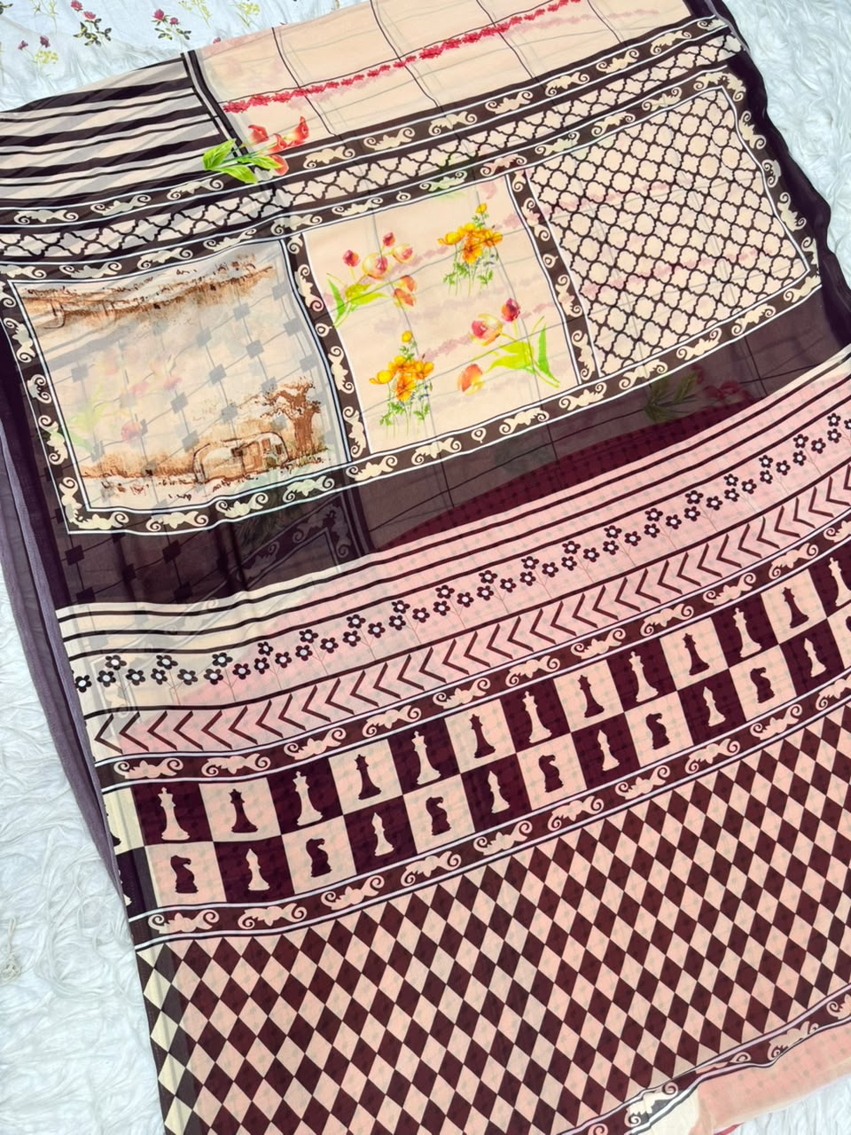 Georgette sarees