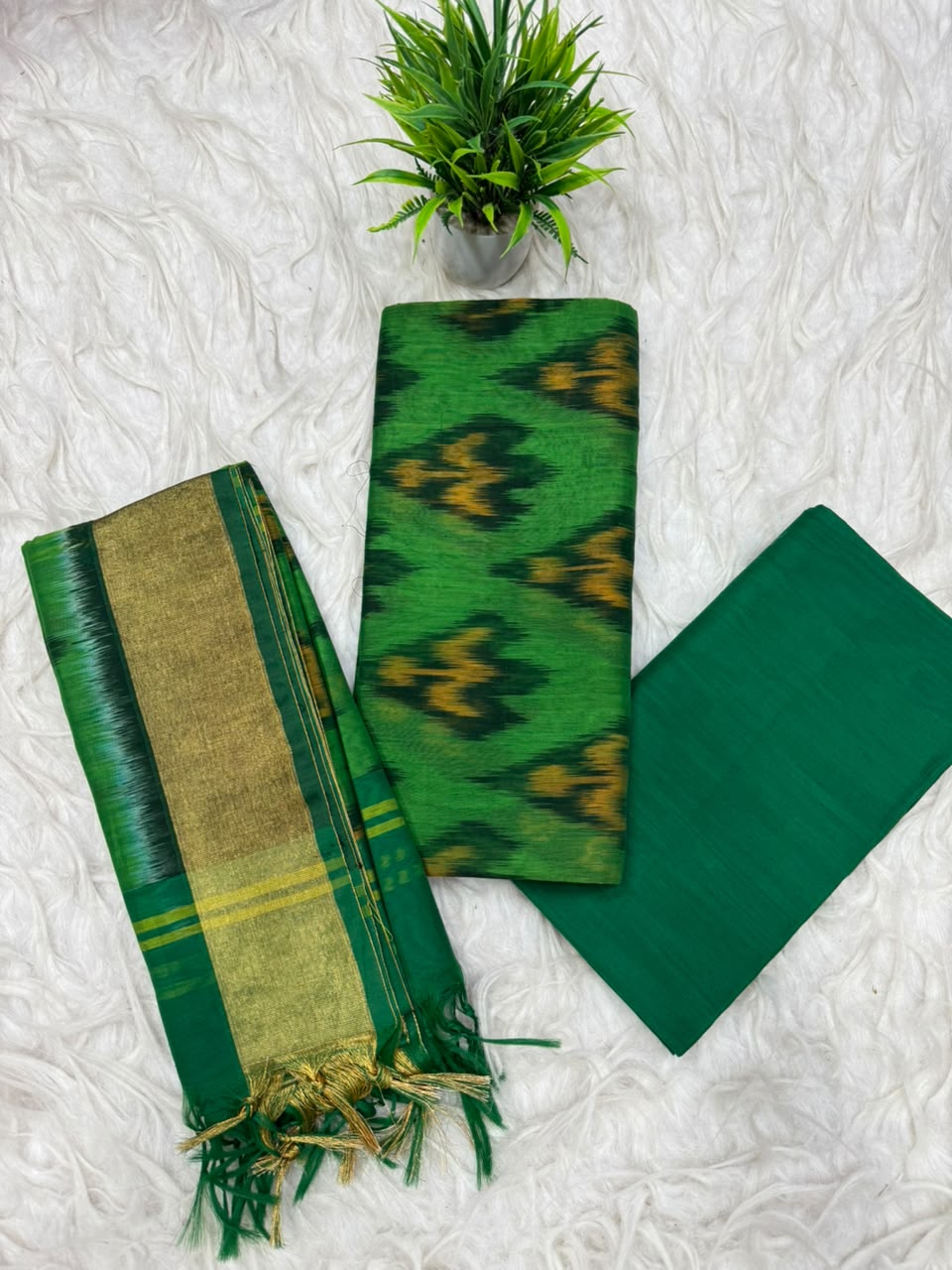 3 Piece Set Dress Material