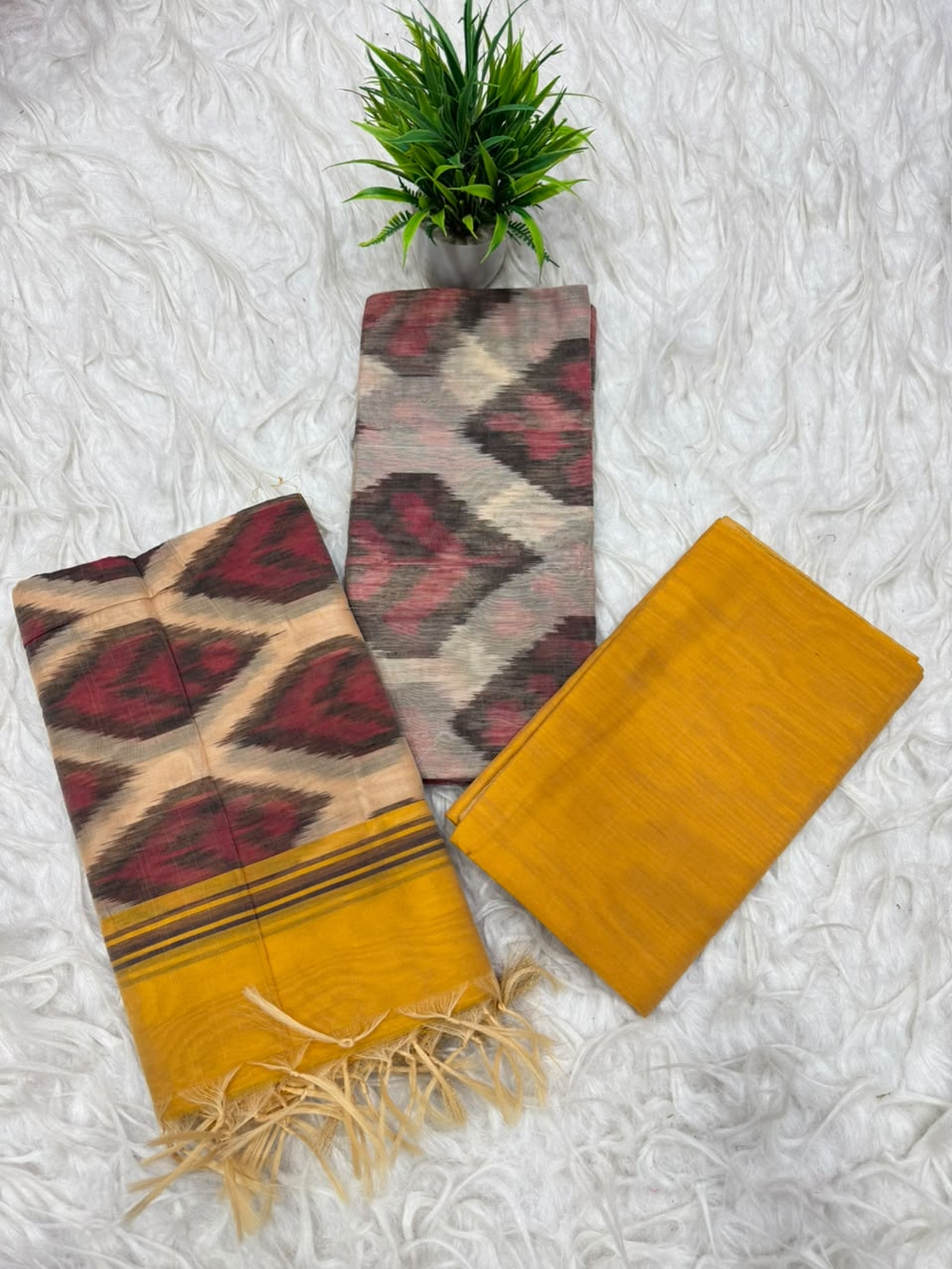 3 Piece Set Dress Material