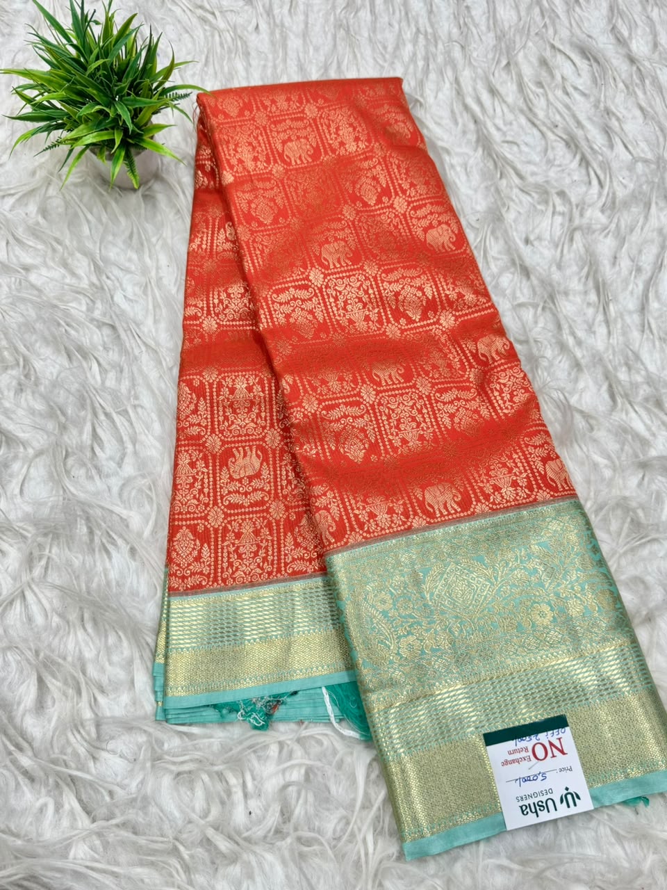 Double Ratium Kanchi Pattu Saree