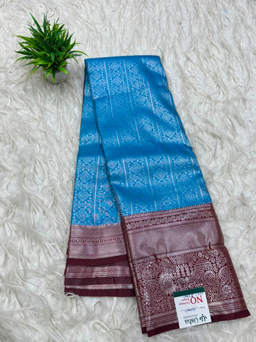 Double Ratium Kanchi Pattu Saree