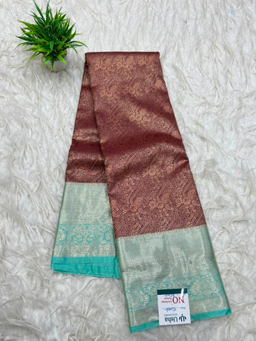Double Ratium Kanchi Pattu Saree