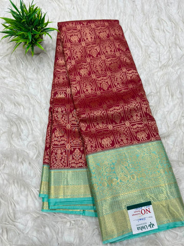 Double Ratium Kanchi Pattu Saree