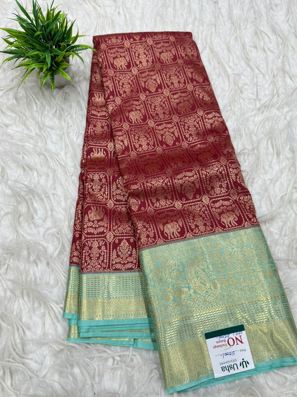 Double Ratium Kanchi Pattu Saree