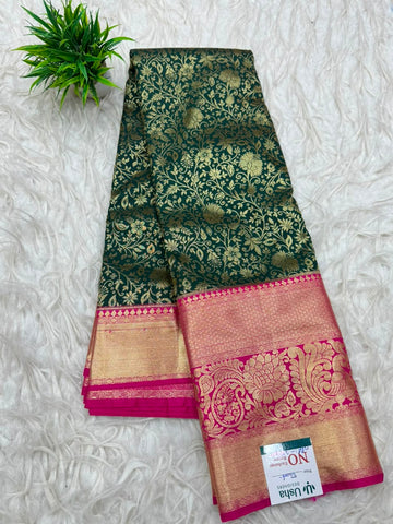 Double Ratium Kanchi Pattu Saree