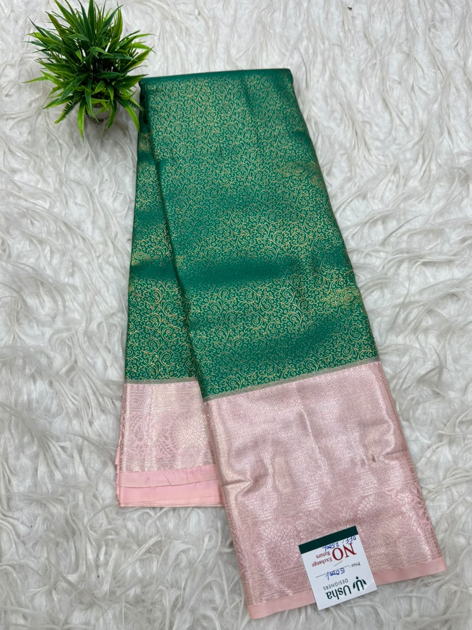Double Ratium Kanchi Pattu Saree