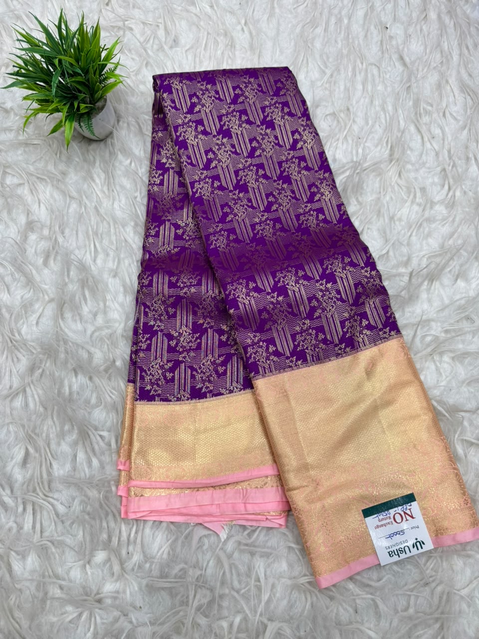 Double Ratium Kanchi Pattu Saree