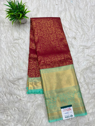 Double Ratium Kanchi Pattu Saree