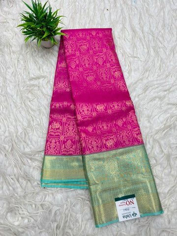 Double Ratium Kanchi Pattu Saree