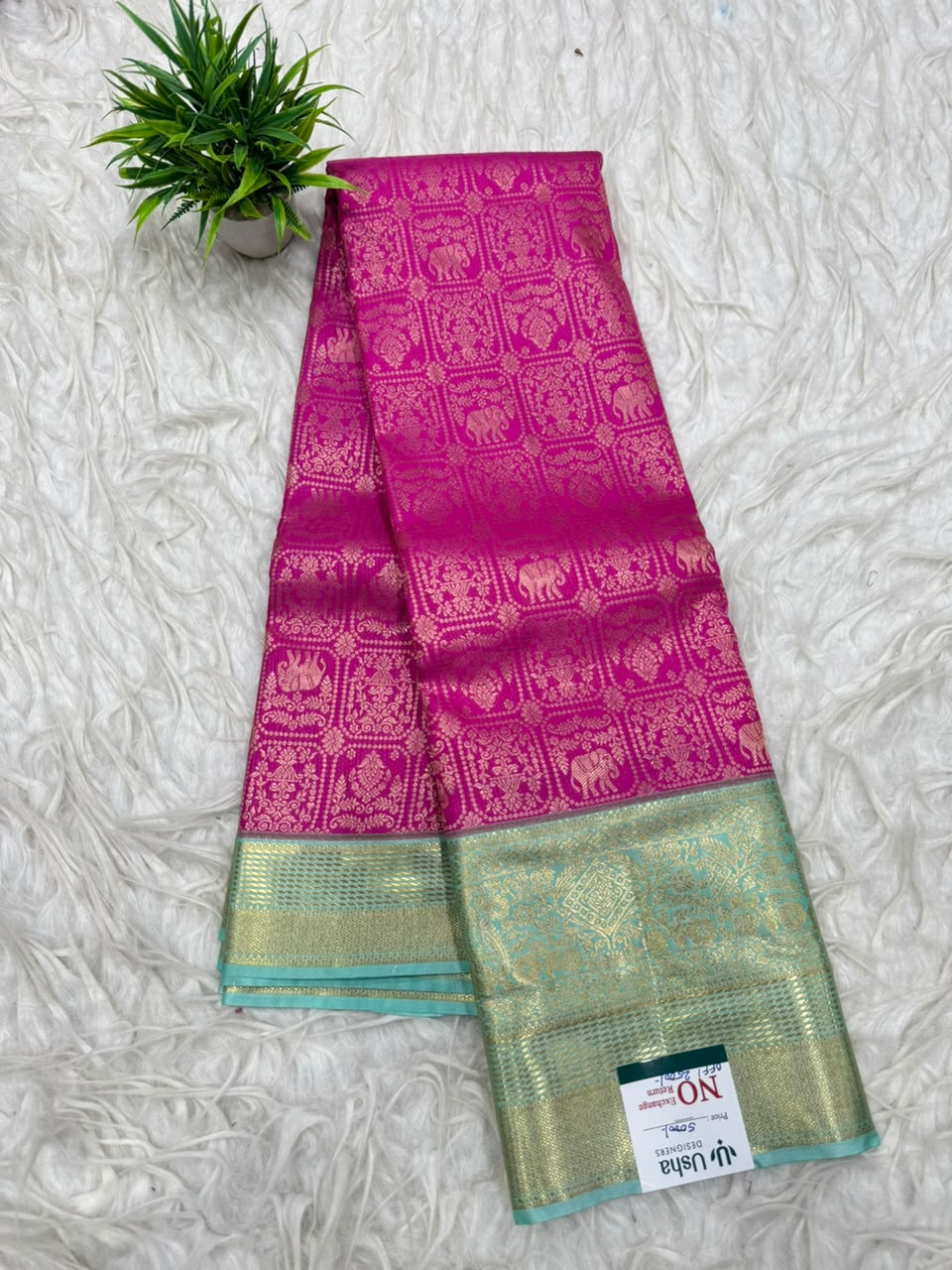 Double Ratium Kanchi Pattu Saree