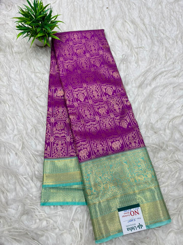 Double Ratium Kanchi Pattu Saree