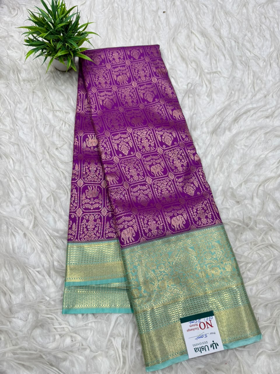 Double Ratium Kanchi Pattu Saree