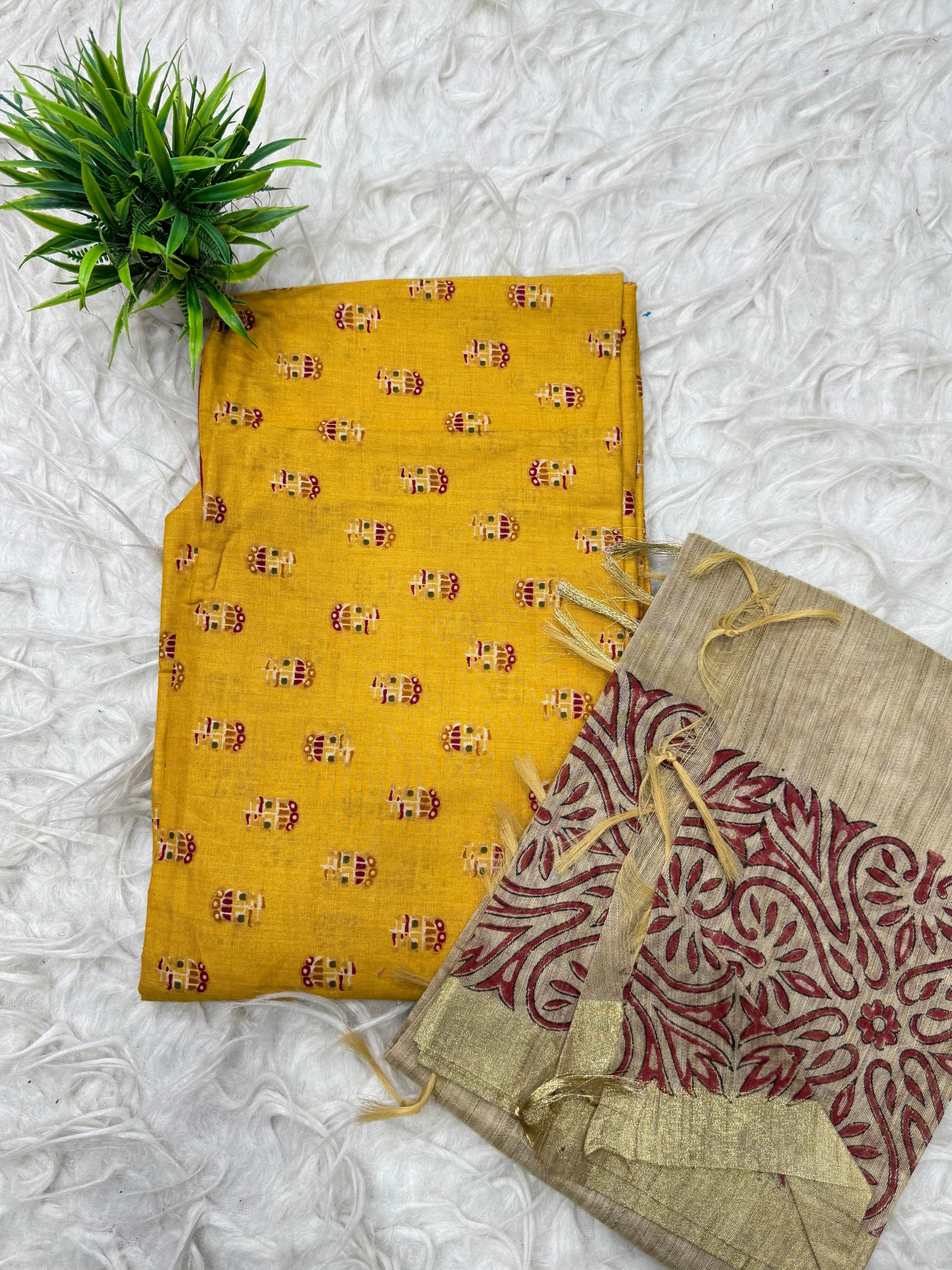 3Pc Set Dress Material