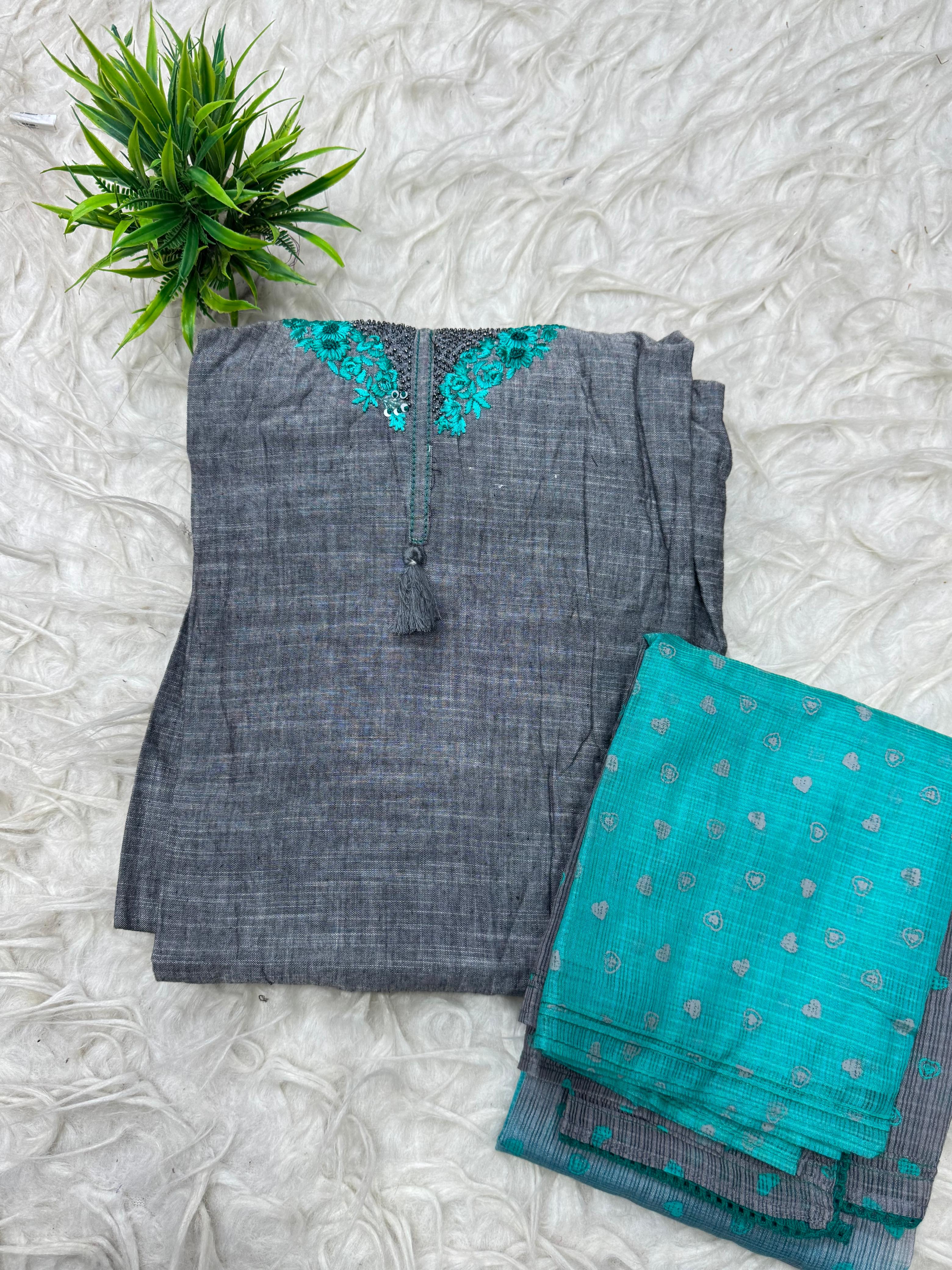 3Pc Set Dress Material