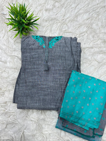 3Pc Set Dress Material