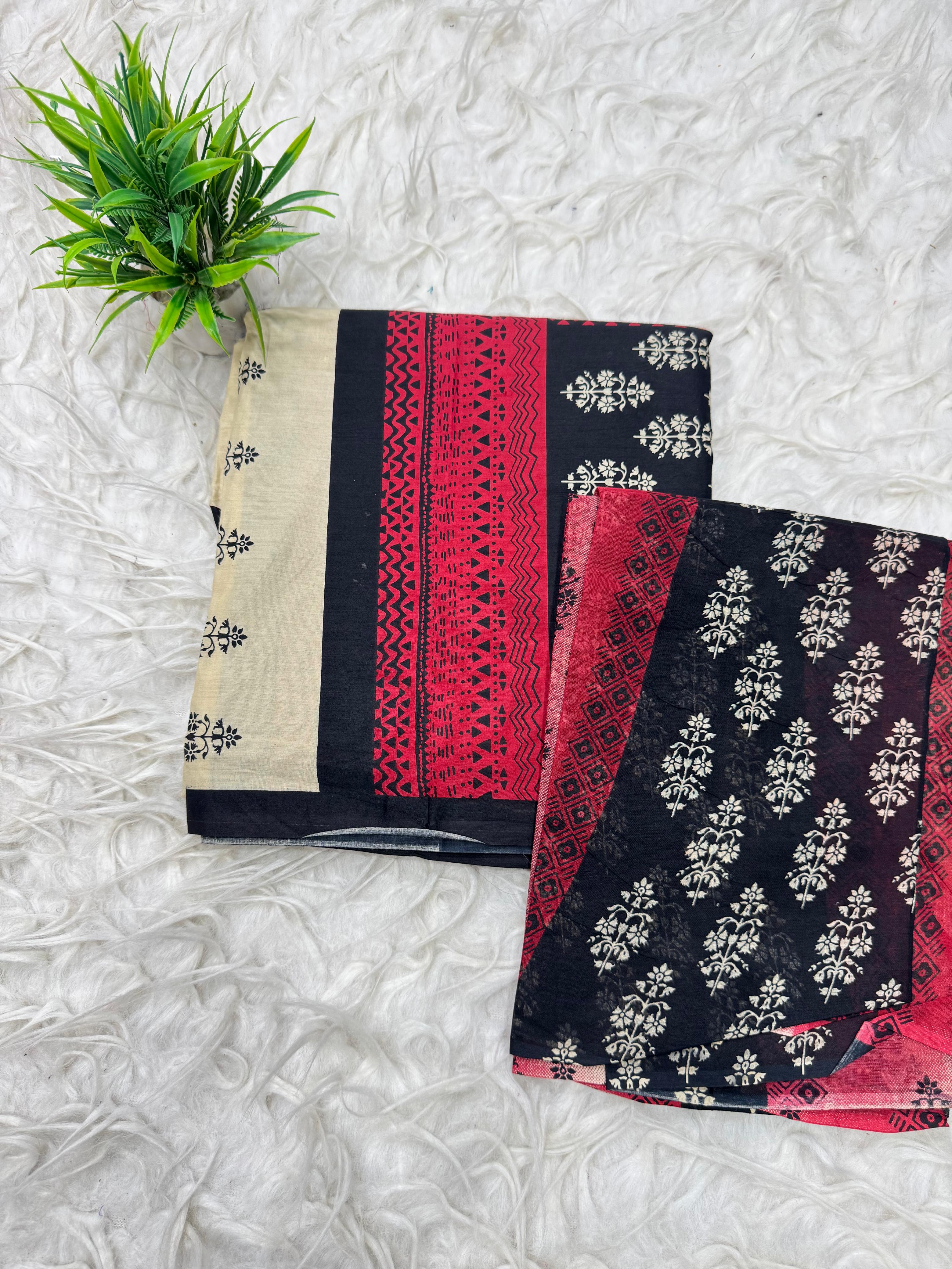 3Pc Set Dress Material