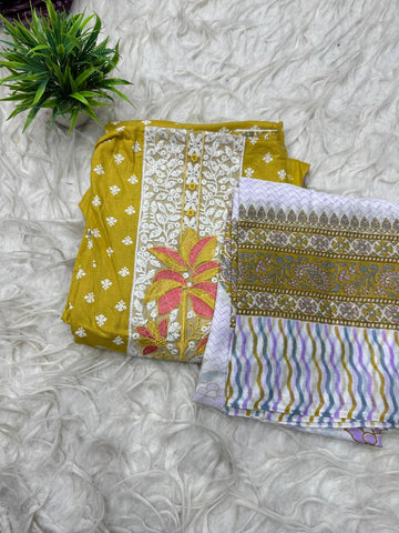 3Pc Set Dress Material