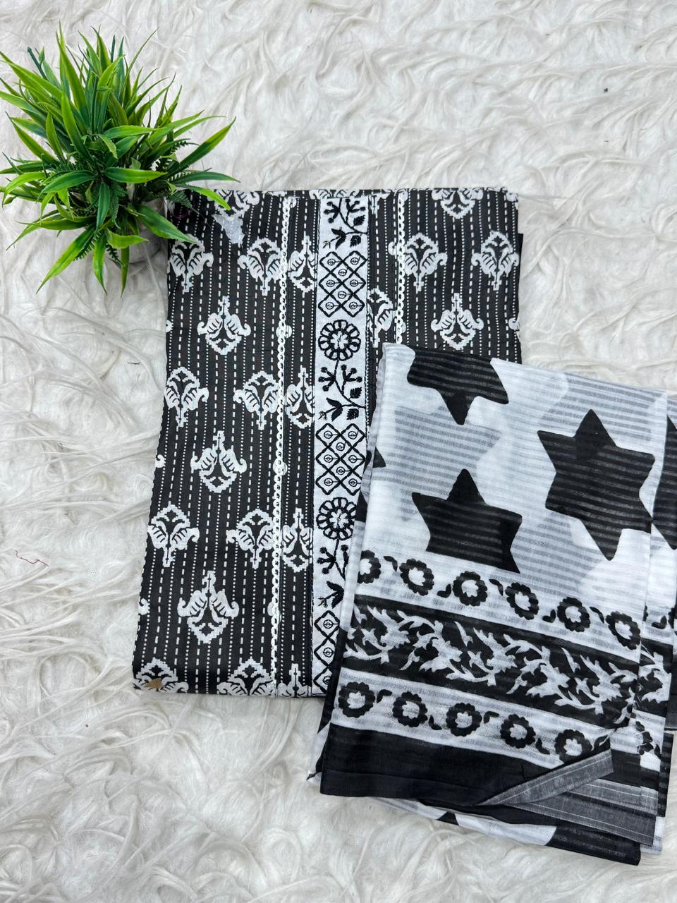 3Pc Set Dress Material