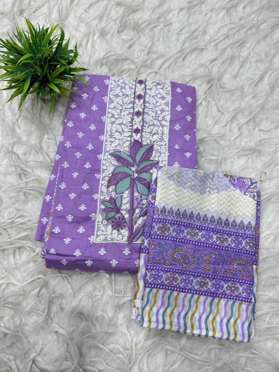 3Pc Set Dress Material