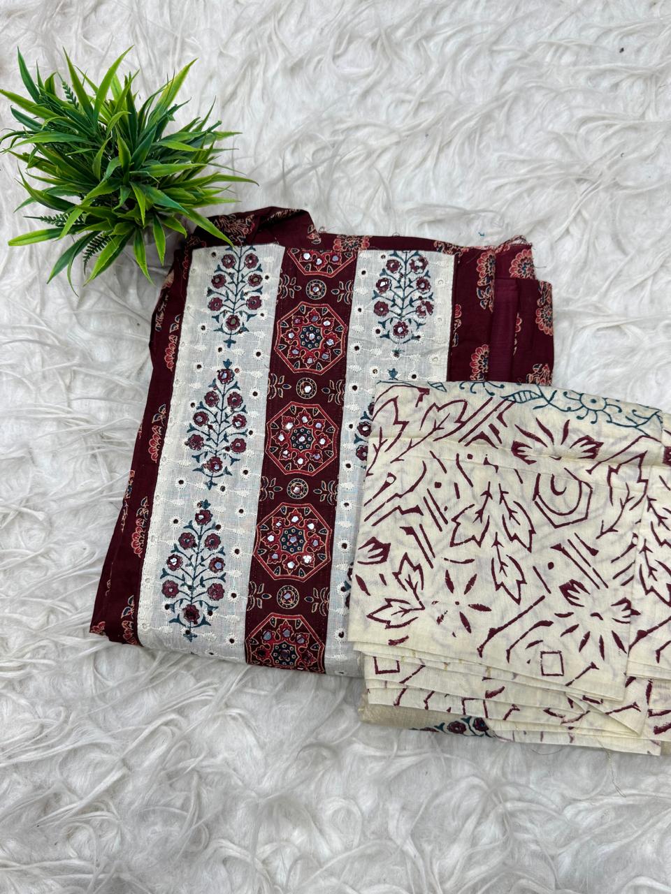 3Pc Set Dress Material