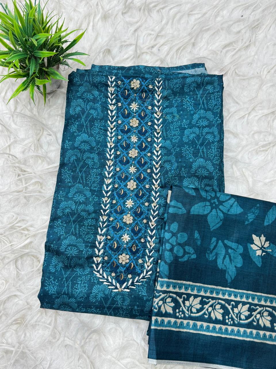 3Pc Set Dress Material