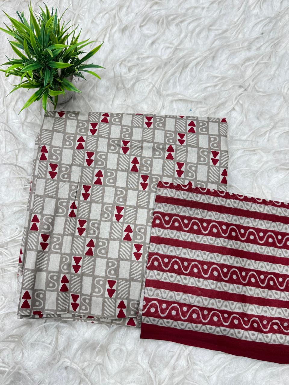 3Pc Set Dress Material