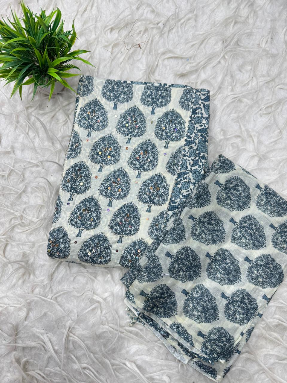 3Pc Set Dress Material