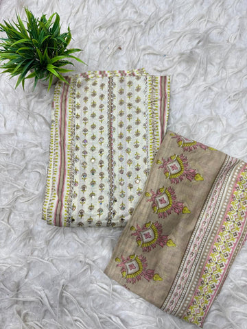 3Pc Set Dress Material