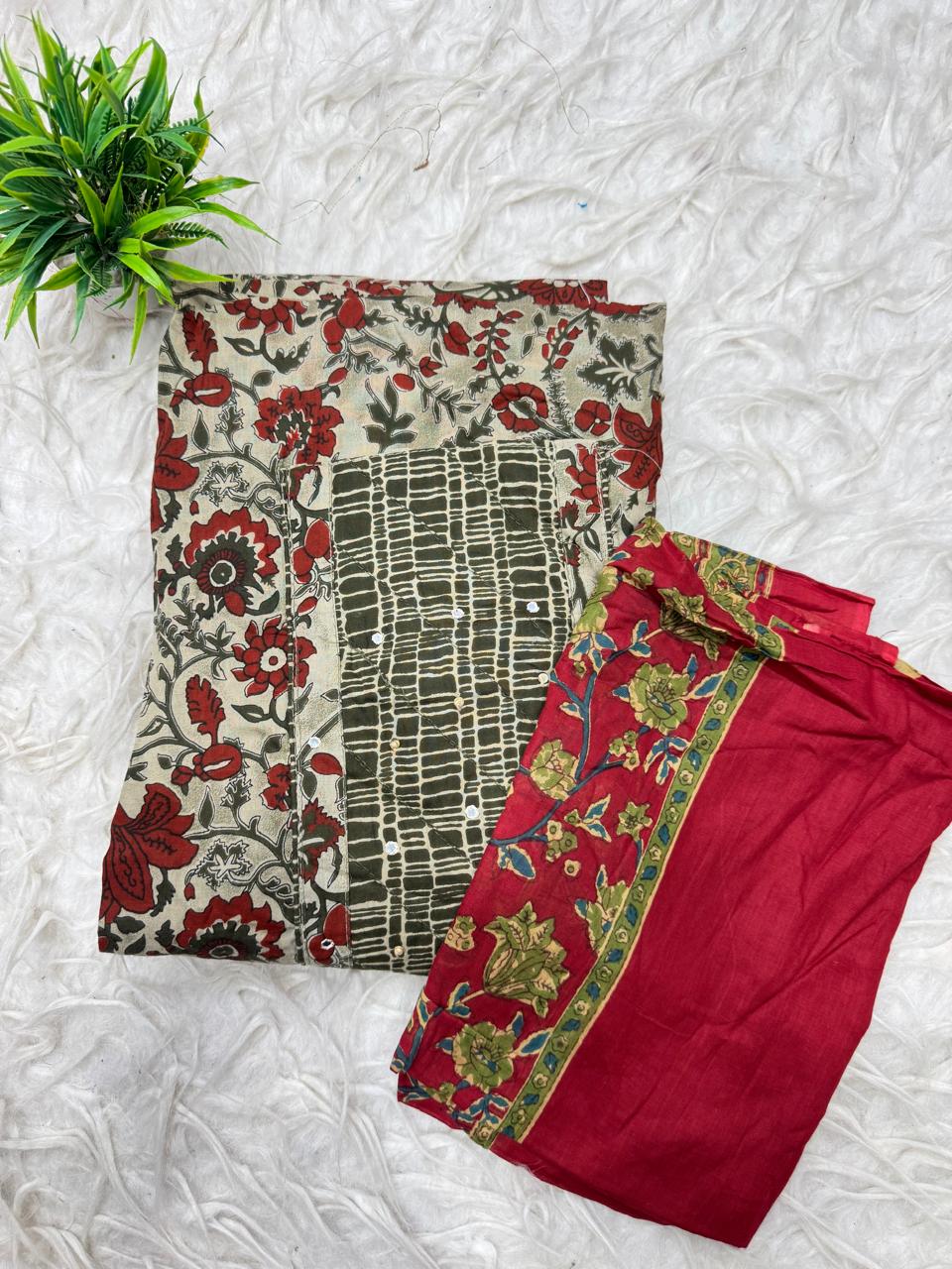 3Pc Set Dress Material