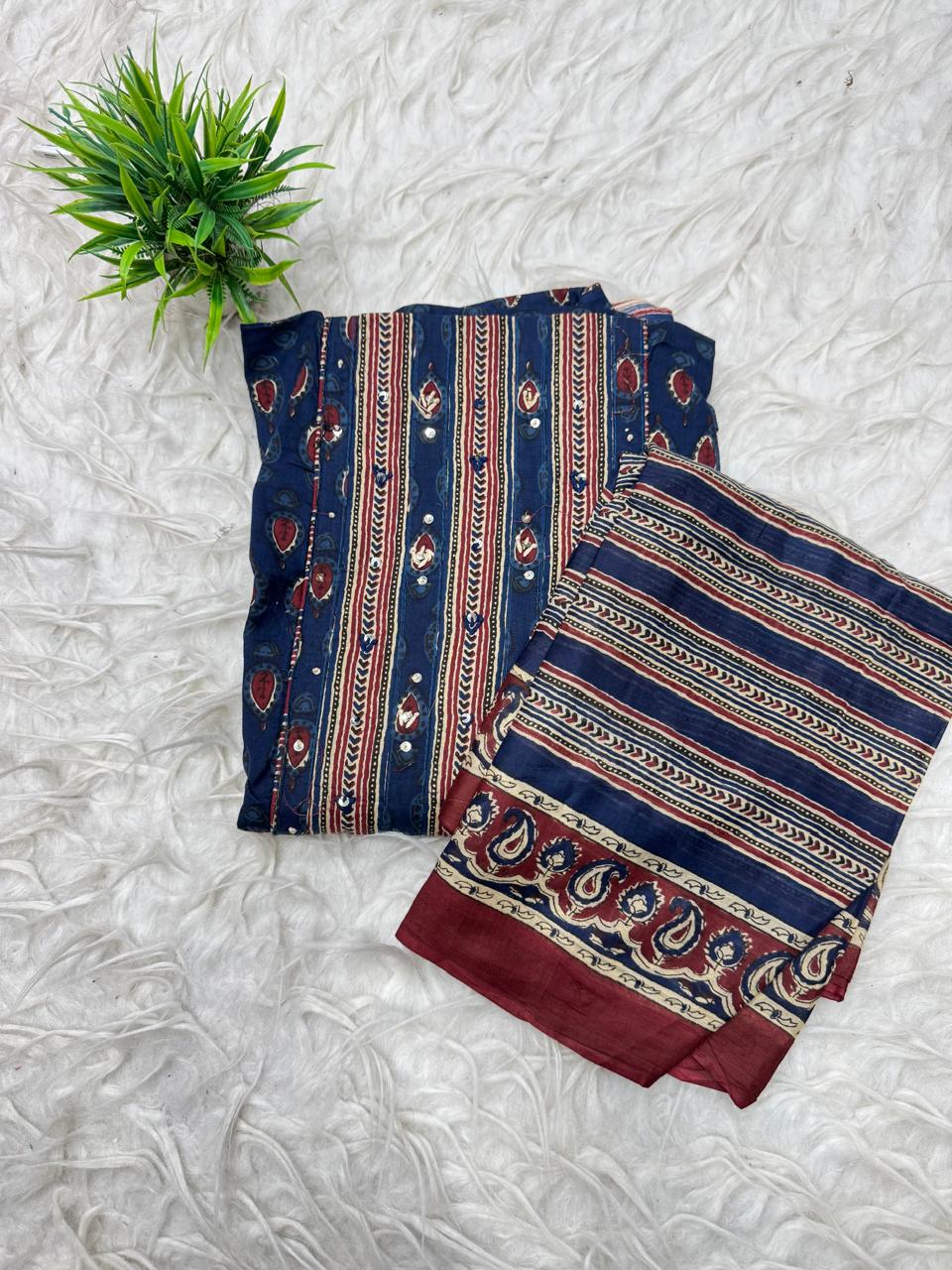 3Pc Set Dress Material