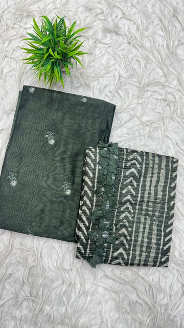 3Pc Set Dress Material